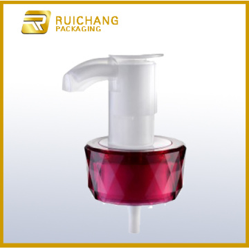 Cosmetic lotion pump for glass bottle