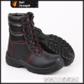 PU Injection Outsole Winter Safety Boot with Fur (SN5185)