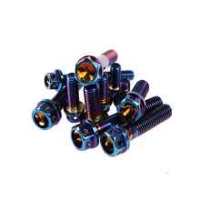 GR5 Titanium Hex Flange Bolts for Motorcycle