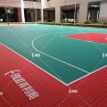 outdoor waterproof pp interlocking basketball flooring tiles