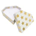 Diamond Shape Paper Packaging Jewelry Earring Box