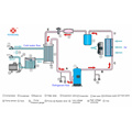 Air cool water chiller refrigeration equipment