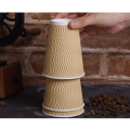 Corrugated Insulated Hot Paper cups