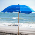 Wooden Pole Outdoor Beach Umbrella