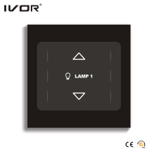 1 Gang Dimmer Schalter in Acryl Material Umriss Rahmen (SK-T1200D1)