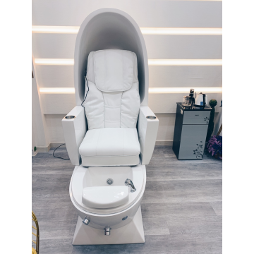 Spa pedicure chair with massage