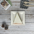 Disposable AND ompostable white/natural 8inch Tray for Fruit