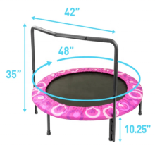 Mini trampoline d&#39;exercices de 48 pouces