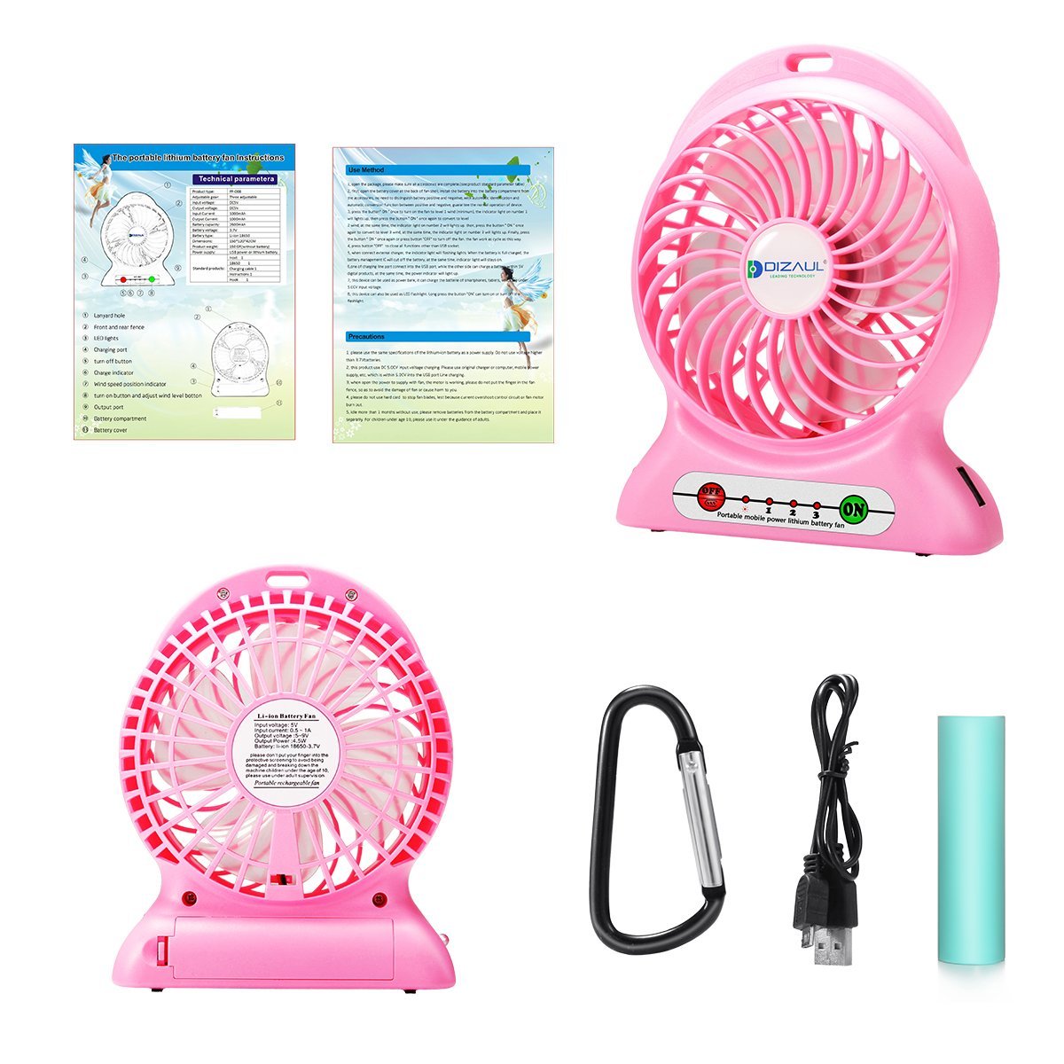 mini misting fan