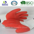 Guantes de protección del trabajo del látex del nilón