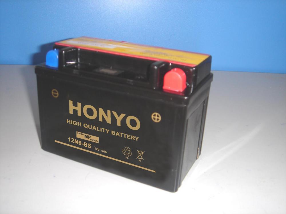 12N6-BS MF Motorcycle Batteries