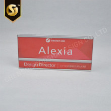 Square Aluminium Curved Conference Room Door Sign Plate