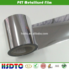 Colorful Metallized PET Film/Metallized Film/Metallic Polyester Film For Packaging And Print