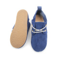 Wholesale Genuine Leather Hard Rubber Kids Oxford Shoes