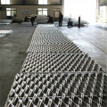 Expanded metal mesh in rolls and panels