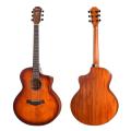 Guitare acoustique mate mate mate 41 pouces