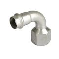 V Profile Steel Elbow Press Pipe Fitting