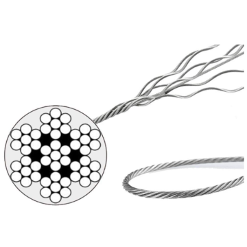 Drahtseil aus Edelstahl