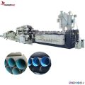 Double wall corrugated pipe production line