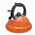 Stainless steel coffee stovetop tea kettle orange