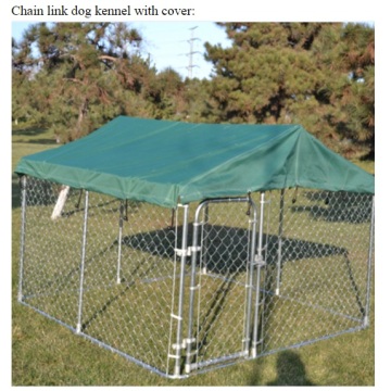 Metal Fence Dog Cage