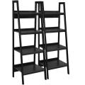 Buy Popular Black 4 Ladder Modern Bookshelf Online