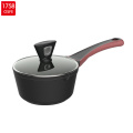 New design long handle large aluminium non-stick large frying pan