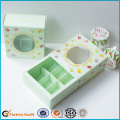 Drawer Macarons Packing Box Printing Window