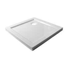 Schritt in der Duschbasis 90x90 ABS White Tragbare Duschschale