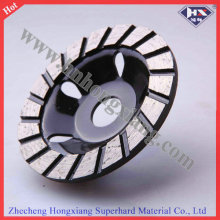 115mm Good Performance Single Row Diamond Cup Grinding Wheel