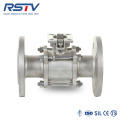 Floating Stainless Steel ​3PC Flanged Ball Valve with ISO5211 Mounting Pad