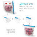 Silicone Food Fresh vegetable Seal packing Bag