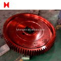 DIN ANSI Large casting Steel  gear shaft