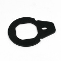 Black Anodized Aluminum Bike Parts