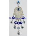 Lucky Hamsa Hand Wall Hanging Home Blessing Evil Eye