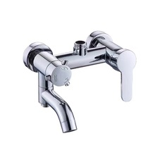 Double Handle Luxury bathroom shower mixer set