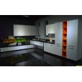 Modern Glossy Wooden Lacquer Painting Kitchen Cabinets with Many Colors to Choose (MOQ 1 set)