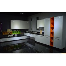 Modern Glossy Wooden Lacquer Painting Kitchen Cabinets with Many Colors to Choose (MOQ 1 set)