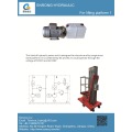 AC hydraulic pump for lifting table