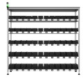 SMT Components Reel Storage Trolley with ESD