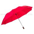 Unisex Auto Open 2 Folding Umbrella Plain Colored