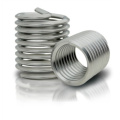 Screw fasteners for thread repairing heli coil insert