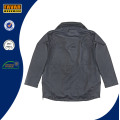 Impermeable de nylon transpirable acolchado de invierno 2 en 1 chaqueta de lluvia