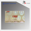 84*52 MM Transparent Id Card Security Hologram Stickers