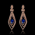 Dangle Boucles d&#39;oreilles en cristal strass pour l&#39;engagement