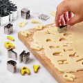 Bakeware 0-9 Número em forma de aço inoxidável Biscuit / Cookie Cutter (conjunto de 9)