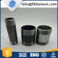 BSP NPT Galvanized threaded steel pipe nipple