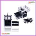 Crocodile PVC and Acrylic Vanity Box Easy Carry Nail Beauty Box (SACMC092)
