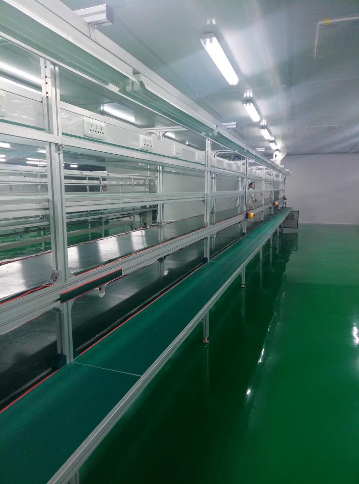 Electric Iron Conveyor Belt Line