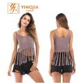 Top venda quente sem mangas Sexy Knit For women